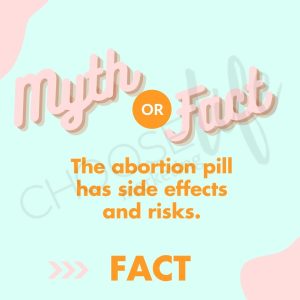 myth or facts about the abortion pill side effects